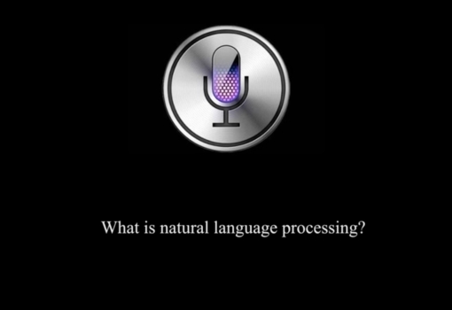 Siri Screen: What is natural language processing?