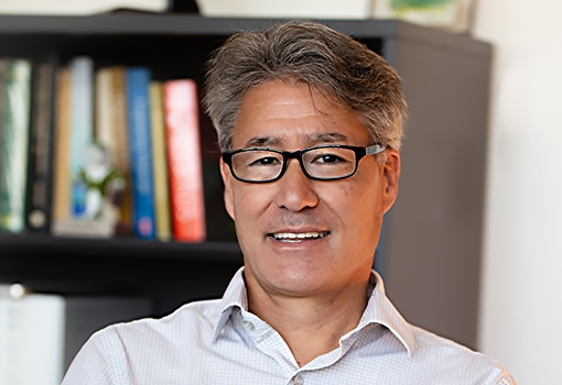 Image of Jeff Sakamoto in his office