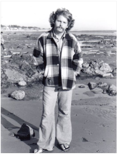 Robert Rankin as a brand new undergrad in 1973 at Devereax Point.